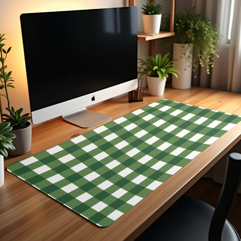 Polyester Desk Pad, 31.5x15.5