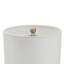 Lampe de table blanche / laiton 34 po Giovannie