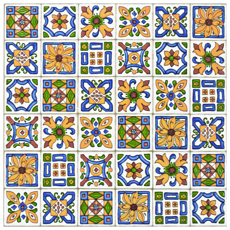 Techniker 12" x 12" Ceramic Field Tile