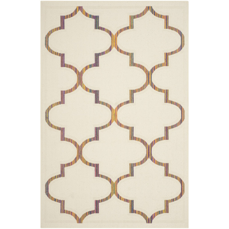 Havana Natural Performance Geometric Rug, Rectangle 5'1" x 7'7"