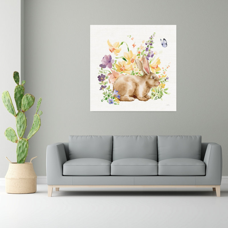Célébration du jardin avec art en fleurs, H 48 po x l 48 po