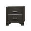 Table de chevet 2 tiroirs Milvin