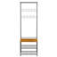 Hall Tree 60.33cm Wide with Bench and Shoe Storage
