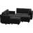 Teangela 90.2'' Variable Sectional Module Love Shaped Upholstered Couch Velvet Sofa with Storage-33614279