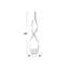 Lampe sur pied à DEL 55 po Knobel-2118610023