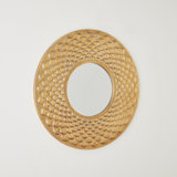 Fish Scale Free Form Iron Mirror