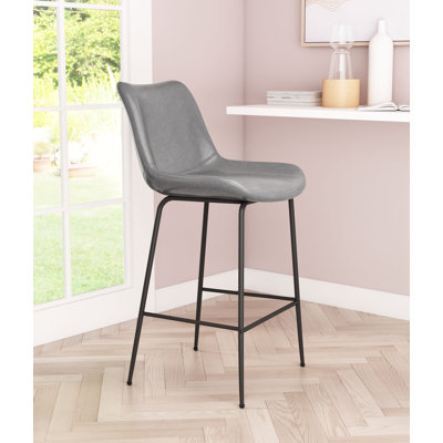 Tabouret de bar Byron blanc