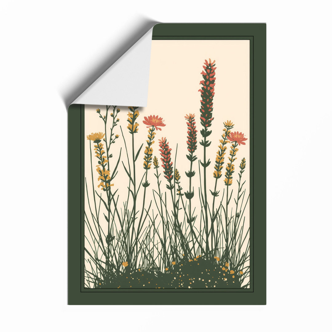 Wildflower Meadow Botanical - Framed Print