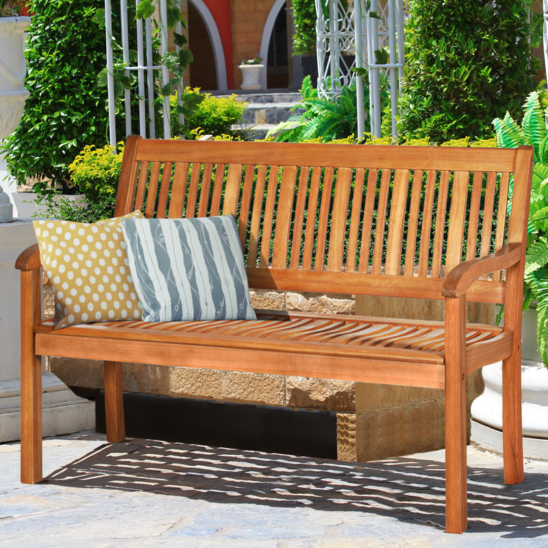 Blizzard Wooden Park Bench