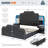  Karlton Platform Bed with Fabric Upholstered Headboard 4 Storage Drawers LED Tall Platform Bed Frame-540362428-540362563