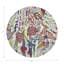 Sous-verres ronds en cuir Sabi-119015292