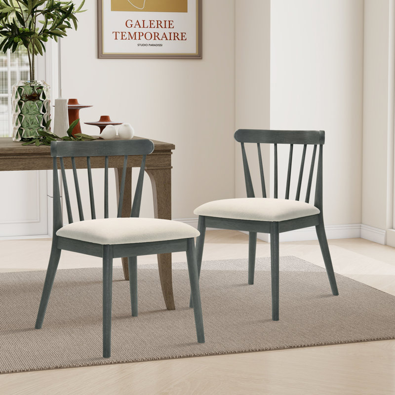 Chaise d'appoint rembourrée de 20 po de largeur, Gris