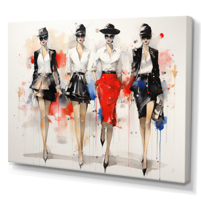 Fashion Woman Walk II - Print
