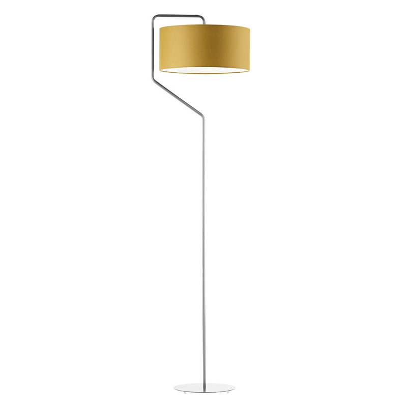 Eleanore 156cm Traditional Floor Lamp, Mustard