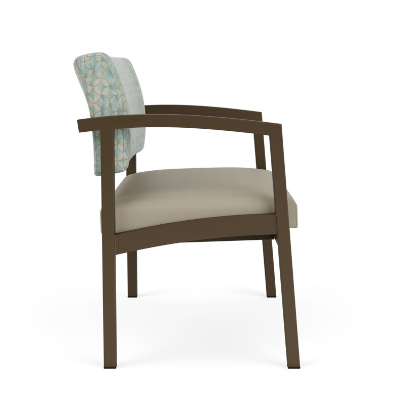 Chaise en acier Lenox, Bronze, Mousse de kaléidoscope - Tour de guet Sentry