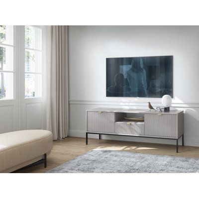 Aaditya TV Stand Fireplace for TVs up to 55" Fireplace
