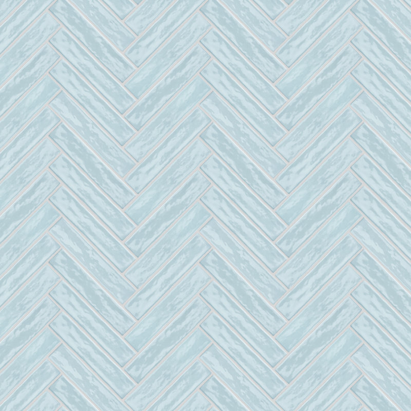 Carrelage mural de style brique en céramique 2 "x 10" Chester Chester, Turquoise