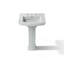 Archer 24" Rectangular Pedestal Bathroom Sink with Widespread Faucet Holes-2004881088-2005475079