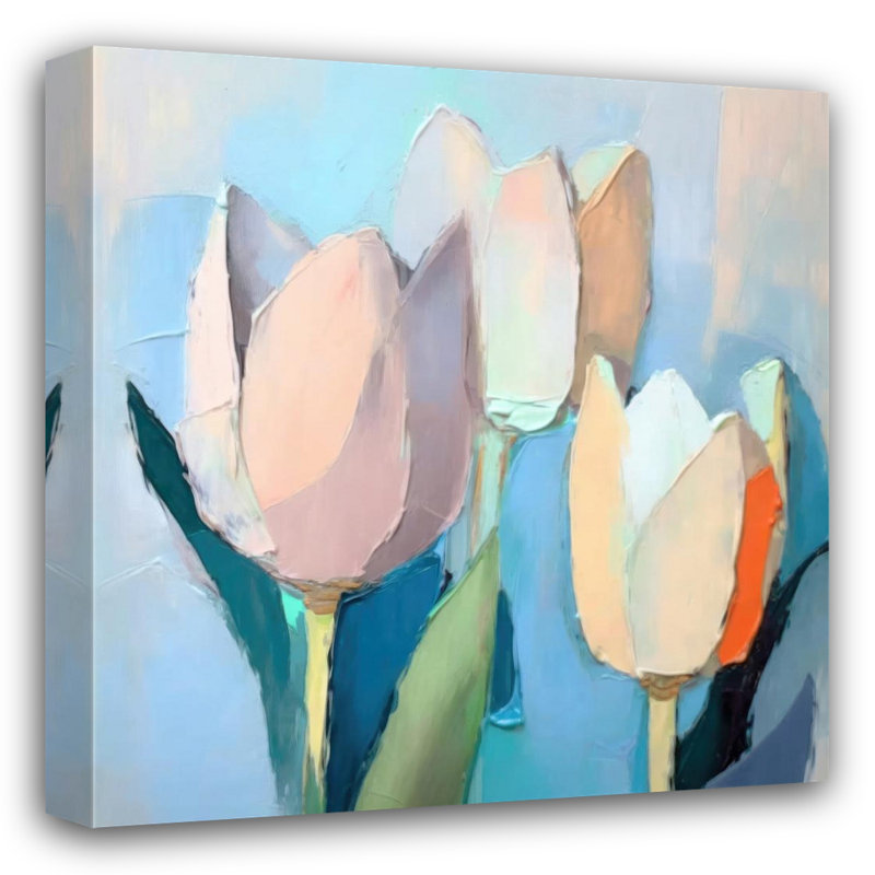 " Tulips 1 ", 15" H x 15" W