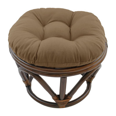 Coussin rond pour repose-pieds d'intérieur