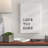 Love You More II - Textual Art Print on Canvas-32770968