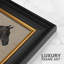 "Cheval noir noir classique, équitation, illustrations impressionnistes, décoration murale"-108570964