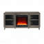 Console 70 po avec foyer et chauffage