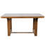 Table de salle à manger extensible avec rallonge amovible et pieds robustes-130146062