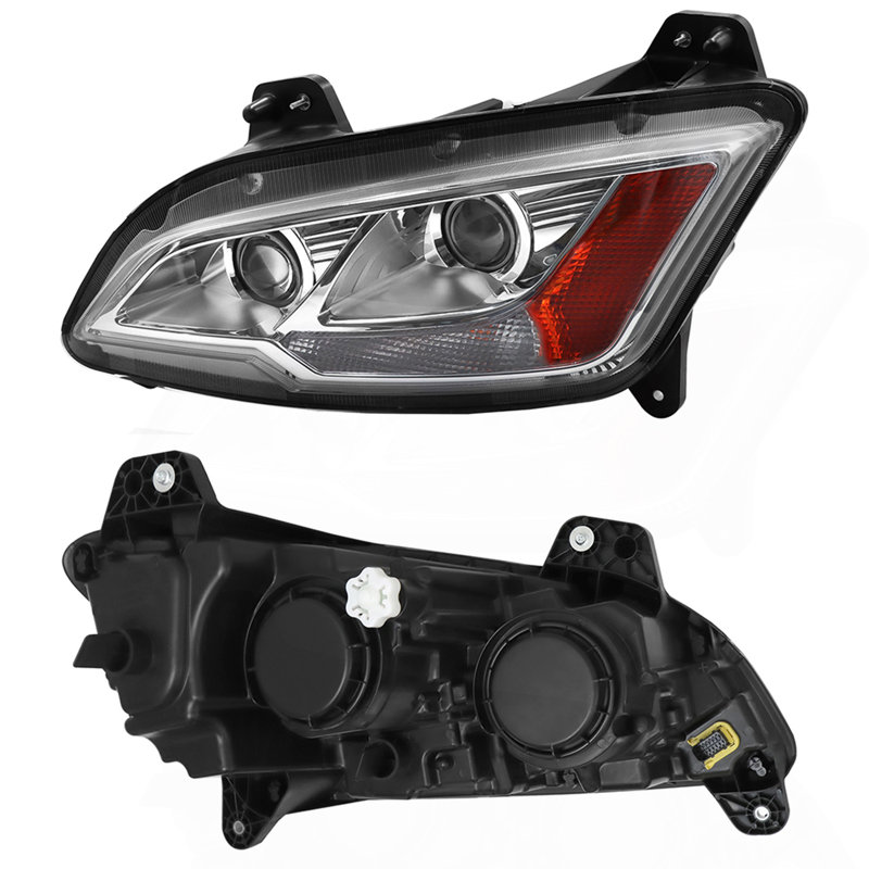 Halogen Headlights Assembly Compatible With Peterbilt 579 2022+ Passenger Side