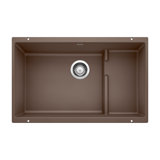 Precis Cascade SILGRANIT 29" L x 18" W Undermount Kitchen Sink with Colander