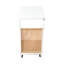Tray Top Wheel End Table-527395430