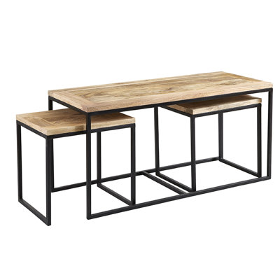 Paige 3 Piece Coffee Table Set