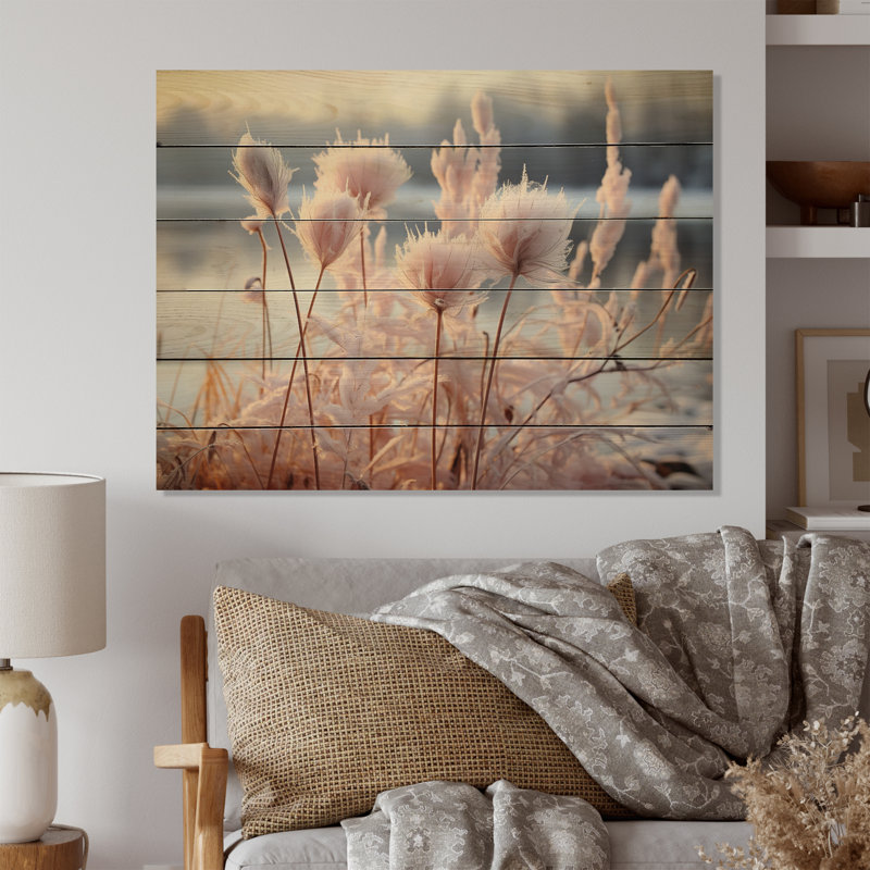 Winter Reverie Landscape V On Wood Print, H 24 po x l 32 po x P 0,78 po