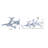 Eclectic 20 Light Crystal Branch Chandelier