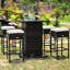Ensemble de bar Latitude Run® avec structure en acier et matériau extérieur en osier-1775379090-1775379089