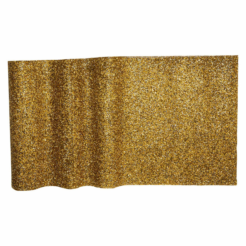 Luminous Table Runner, 36" x 13", Gold