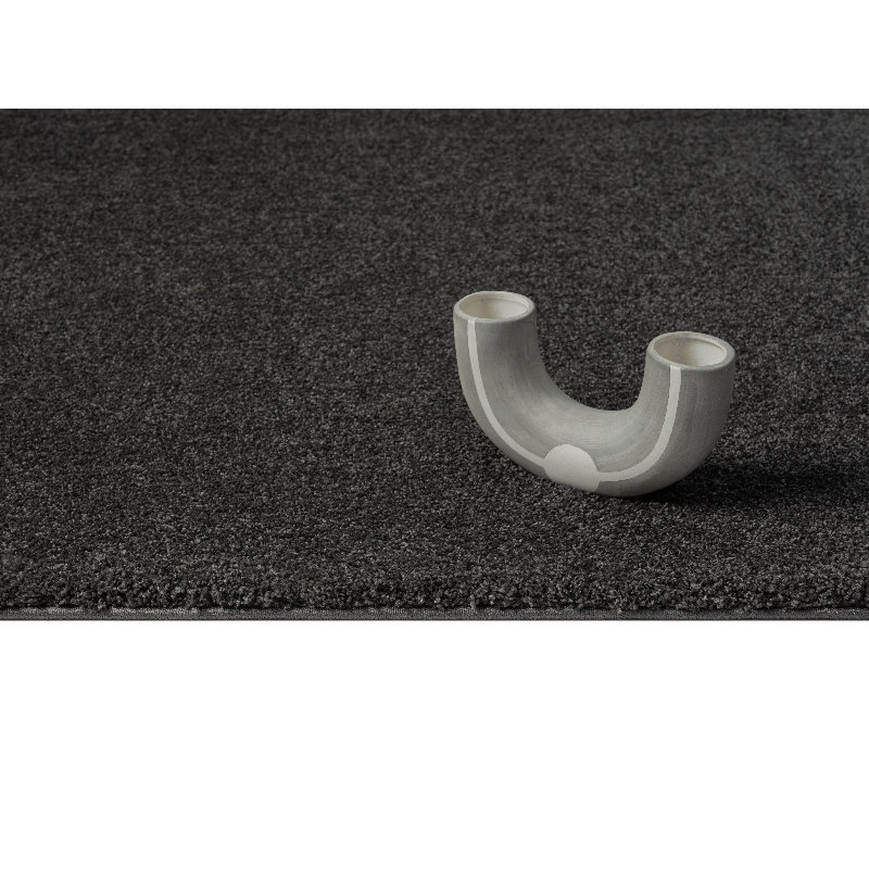 Pallvi Dhurrie, Anthracite, Rectangle 60 x 130cm