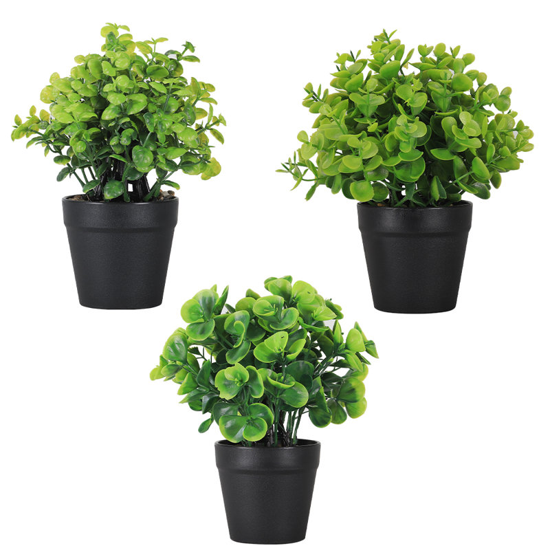Artificial Green Plant Set