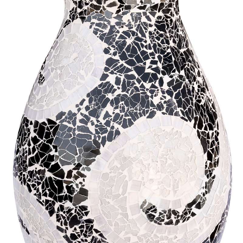 Vase de plancher en terre cuite Kacie-Mai