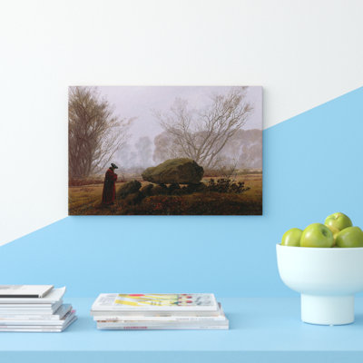 Friedrich Caspar David - Wrapped Canvas Painting