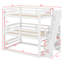 Lit superposé triple innovant avec rangement pour escalier intégré-1664274199