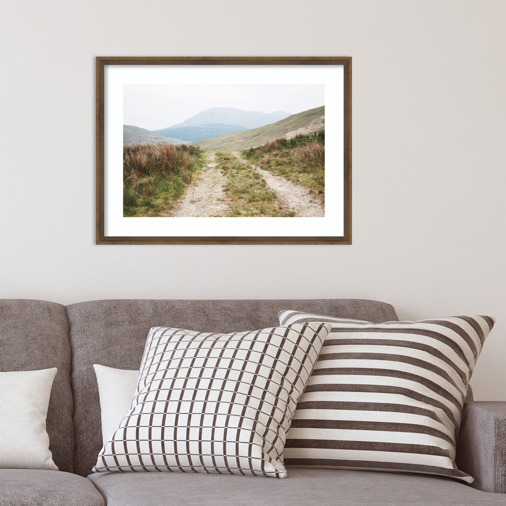 Scottish Highlands I by Laura Marshall, Bronze Framed, 19" H x 25" W