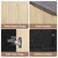 Banc de rangement pour chaussures Vividwood