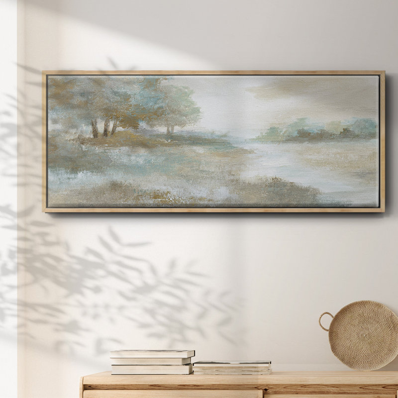 Ethereal Magic- Framed Canvas, 12" H x 30" W