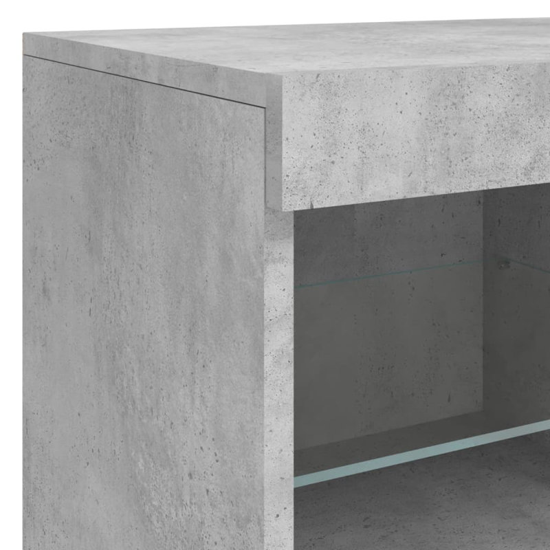 Bashuk 81cm Sideboard, Concrete Grey
