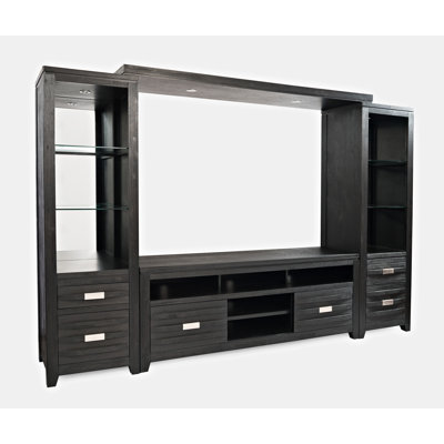 Cathye Unfinished Entertainment Center for TVs up to 70"