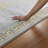 Mercer41 Area Rugs Marble Grey Gold Carpet Modern Abstract Rug Living Room Dining Bedroom Rug-186963937