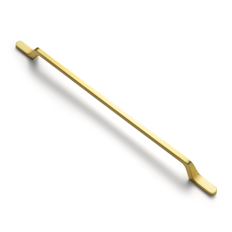 Poignée barre 11,3 po bronze vieilli (ensemble de 6), Laiton brossé foncé