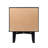 Aizlyn Mid-Century Modern Solid Wood Groove-Handle Nightstands-884636645