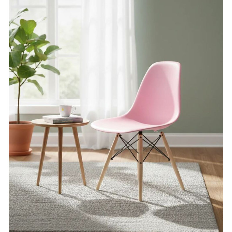 Eloise Dining Chair, Light Pink